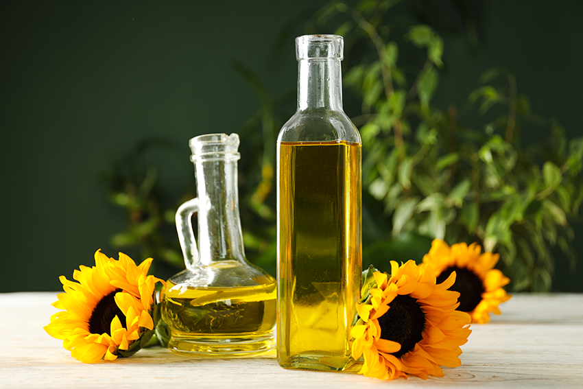 Olej słonecznikowy naturalnie tłoczony