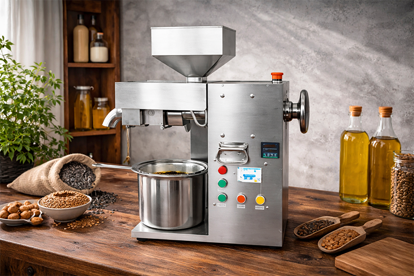 Jak zacząć rok z własnymi olejami tłoczonymi na miejscu