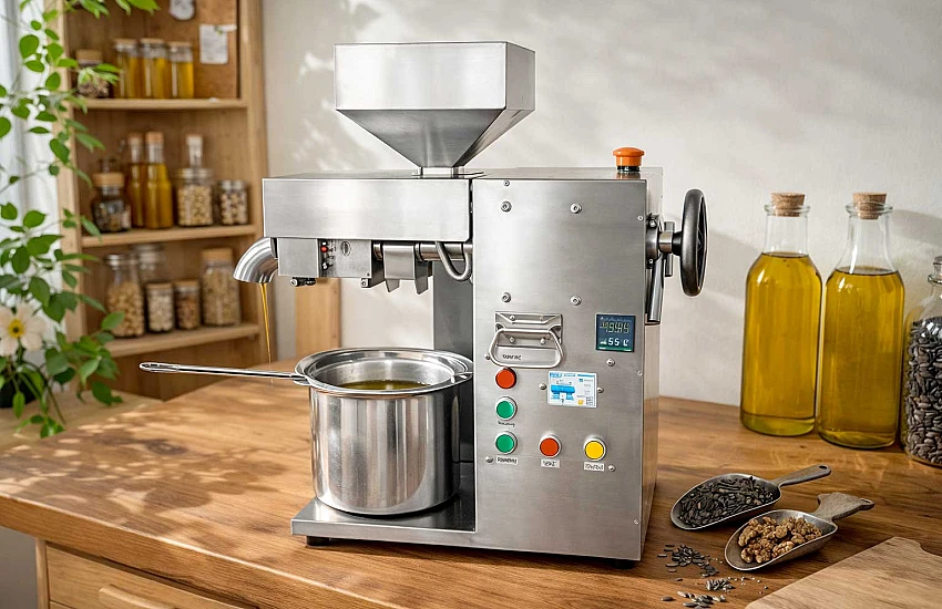 Noworoczne postanowienia slow food: jak zacząć rok z własnymi olejami tłoczonymi na miejscu?