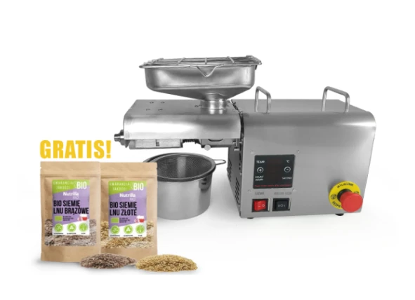 Domowa Prasa do tłoczenia na Ciepło i Zimno 5-7,5 kg/h