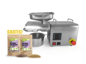 Domowa Prasa do tłoczenia na Ciepło i Zimno 5-7,5 kg/h